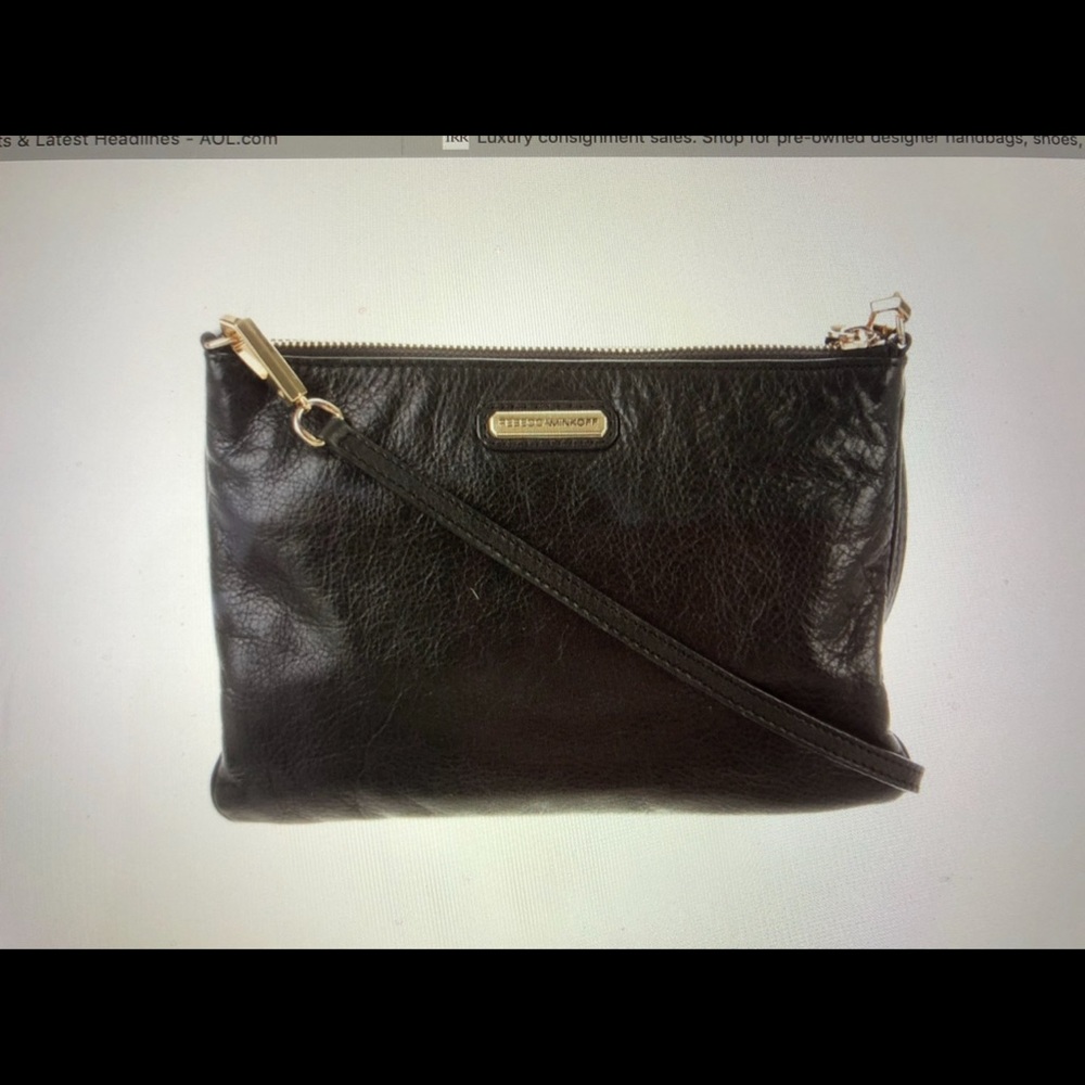 Rebecca Minkoff leather crossbody bag!